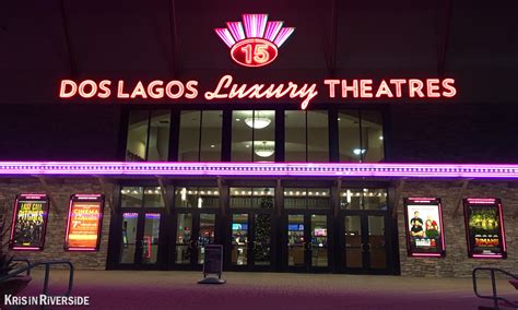 $5 Movie Night at Dos Lagos Luxury 15 Theatres Now if we can only decide one which one we want to see! http://www.incorona.com/entertainment2.asp